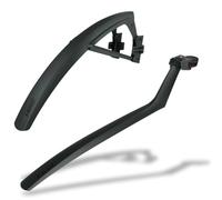 SKS Germany Set S-Blade Y S-Board Juego de Guardabarros con Cierre rápido, Protector contra Salpicaduras para Bicicletas (Ajustable en ángulo, Fabricado en plástico de Alto Rendimiento Resistente)