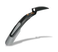 SKS GERMANY SHOCKBLADE 29" - 27,5PLUS guardabarros delantero con spoiler ancho, accesorios para la bicic de montaña (fijación rápida, protector contra salpicaduras de plástico de 2 componentes), negro