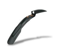 SKS Germany SHOCKBLADE Dark 29" + 27,5PLUS Guardabarros Delantero con Spoiler Ancho, Accesorios para Bicicletas de montaña (dirtboard de 2 componentes, Ancho de neumático máx. 3,0 Pulgadas), Negro