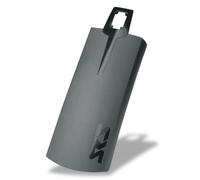 SKS GERMANY Spoiler Edge AL 66 MM prolongación del Guardabarros (Compatible con el Guardabarros de Bicicleta SKS Edge AL, prolongación hasta 137 mm, Incl. Plantilla de perforación), Negro