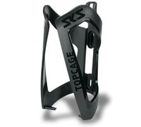SKS Germany TOPCAGE portabidón para Bicicletas (portabidón para Bicicletas de plástico Altamente Resistente y Ligero, Tope Ajustable, Ganchos de retención Variables para un Cierre Seguro).