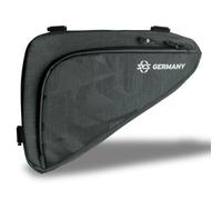 SKS Germany Traveller Edge Bicicletas de Trekking y de Ciudad (Bolsa de Tejido Repelente al Agua, con Bucle de Mini-Bomba, Cierre de Velcro y Easy-Zip, Volumen: 1 l), Unisex-Adult, Black, One Size