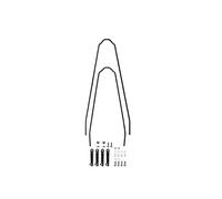 SKS - Kit de Repuesto para Guardabarros de Horquilla Suntour Forks Mudguards, Color Negro, Talla única