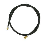 SKS Manguera con cabecilla de latón negro Rennkompressor