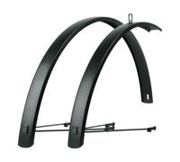 SKS Set de guardabarros RD+RT Edge AL negro 46 mm / 28"
