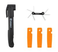 SKS Set de Mini bomba / Multitool / Desmontadores de cubiertas SKS Germany naranja/negro one_size