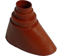 SKT NC95-02 - Arandela Ojal de Goma para mástil Universal (Teja Tubular) Color Rojo ladrillo