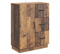 SKTQYQO Aparador Madera antigua 66 x 34,5 x 87 cm Madera de ingeniería