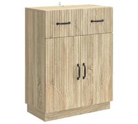 SKTQYQO Aparador Roble Sonoma 66 x 34,5 x 87 cm Madera Ingenierizada