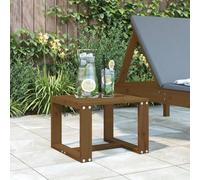 SKTQYQO Mesa de jardín de madera maciza de pino ámbar, 40 x 38 x 28,5 cm, tablero robusto para terraza, resistente a los agentes atmosféricos con diseño clásico y funcional El título