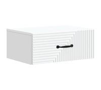 SKTQYQO Mueble de noche de pared blanco 49 x 34,5 x 20 cm
