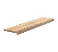 SKTQYQO Peldaños 16 piezas 110 x 30 x 2 cm roble macizo no tratado
