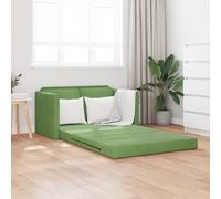 SKTQYQO Sofá de tela verde claro para dos personas, sofá moderno de madera con asiento suave y diseño rectangular para salón, decoración del hogar y salón, estructura robusta