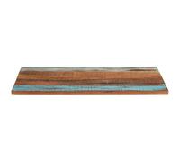 SKTQYQO Tablero de mesa rectangular 70 x 90 cm madera recuperada