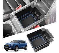 SKTU Guantera Seat Ateca de 2016 a 2022, con reposabrazos multifunción, Caja de Almacenamiento con Base Antideslizante