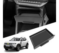 SKTU Organizador de consola central compatible con Dacia Duster 2024 2025, caja de almacenamiento con base antideslizante