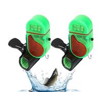 SKUDA picadura Pesca,Alarma electrónica Sensible del Sonido la picadura Pesca - Indicador electrónico Sensible Sonido mordedura Pesca, 2 uds., para bagre