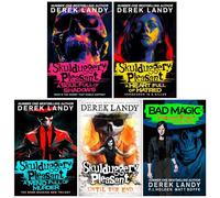 Skulduggery Pleasant Series 5 Books Collection Set By Derek Landy (A Soul Full of Shadows, A Heart Full of Hatred, A Mind Full of Murder, Until the End & Bad Magic)