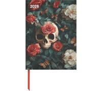 Skull 2026 - Diary - Buchkalender - Taschenkalender - 16x22: Magneto Diary