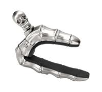 Skull Capo Set - Finger Shaped Accessories, Accoustic Electric Classical Ukulele Capo Tool, Musician Gear For Home Studio Family Friends, Portable Plectrum Kit, Practice Accessory