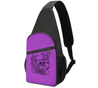 Skull Chef Original Sling Bag Crossbody Hombro Viaje Pecho Mochila Senderismo Mochila para Deportes Compras Trabajo