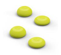 Skull & Co. Convex Thumb Grip Caps Joystick Cap Analog Stick Cap Thumbstick Grip Cover for Steam Deck/Steam Deck OLED and ROG Ally/ROG Ally X - Neon Yellow, 2 Pairs (4pcs)