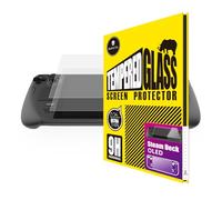 Skull & Co. High Transparency and High Sensitive Tempered Glass Screen Protector for Steam DeckL/OLED (2-Pack)