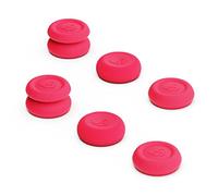 Skull & Co. Skin, CQC and FPS Thumb Grip Set Joystick Cap Analog Stick Cap for Nintendo Switch Pro Controller & PS5 / PS4 / Slim/Pro Controller - Neon Pink, 3Pairs(6pcs)