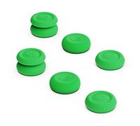 Skull & Co. Skin, CQC and FPS Thumb Grip Set Joystick Cap Analog Stick Cap for Nintendo Switch Pro Controller & PS5 / PS4 / Slim/Pro Controller - Neon Green, 3Pairs(6pcs)