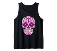 Skull Día de los Muertos Celebraciones Día de Muertos Camiseta sin Mangas