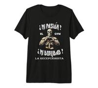Skull Funny Skeleton México Saying Quote Sarcastic Spanish Camiseta Premium
