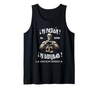 Skull Funny Skeleton México Saying Quote Sarcastic Spanish Camiseta sin Mangas
