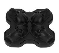Skull Ice Cube Tray | 4 - Cavity Silicone Form for Themed Events/Cocktails/Parties | Food Grade & Dishwasher Safe | Reusable & Flexible Ice Cube Maker