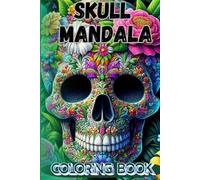 SKULL MANDALA COLORING BOOK