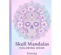 Skull Mandalas Coloring Book