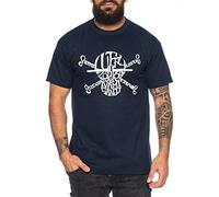Skull Name Zoro One Manga Camiseta Luffy de Hombre Anime Piece, Farbe2:Azul Oscuro, Größe2:X-Large