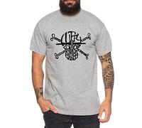 Skull Name Zoro One Manga Camiseta Luffy de Hombre Anime Piece, Farbe2:Gris Brezo, Größe2:XX-Large