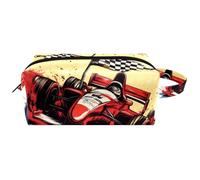 Skull of a Bull - Neceser de piel para mujer, estilo bohemio, con asa, impermeable, para colgar artículos de tocador, bolsa de viaje, estuche pequeño para niños, Multicolor 08, 8.2x3.1x3.5 in/21x8x9