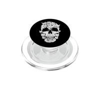 Skull of Cats Skeleton Kitten Funny Halloween Cat Skull PopSockets PopGrip para MagSafe