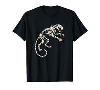 Skull Panther: Traditional Tattooed Tattoo Inspired Clothing Camiseta