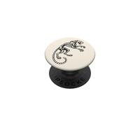 Skull Panther: Traditional Tattooed Tattoo Inspired Clothing PopSockets PopGrip Adhesivo