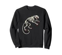 Skull Panther: Traditional Tattooed Tattoo Inspired Clothing Sudadera