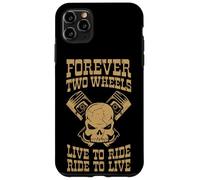 Skull & Pistons Forever Dos Ruedas Carcasa para iPhone 11 Pro Max