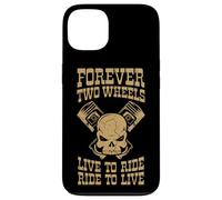 Skull & Pistons Forever Dos Ruedas Carcasa para iPhone 13