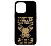 Skull & Pistons Forever Dos Ruedas Carcasa para iPhone 13 Pro Max