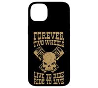 Skull & Pistons Forever Dos Ruedas Carcasa para iPhone 14 Plus
