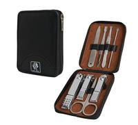 Skull Shaver Kit de Manicura - Kit Profesional de Cortauñas y Herramientas de Cuidado de Uñas de Acero Inoxidable
