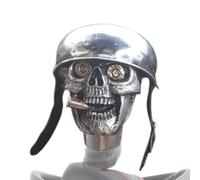 Skull Shift Knob - Gear Lever Handle, Shift Knob | Striking Skull Design, Hand-painted, Robustly Manufactured, Ideal para sintonizar fans, Show Cars, Muscle Cars, Interior Refinment, Eye-catcher In