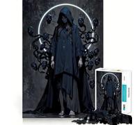 Skull Summoner︰ Mistress of Whispers Rompecabezas para Adolescentes 1000 Piezas Juguete para estimular la lógica Alegría Familiar Borde Premium 38x52cm