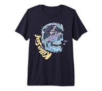 Skull Surf Killer Surf Skeleton Surfing Camiseta Premium